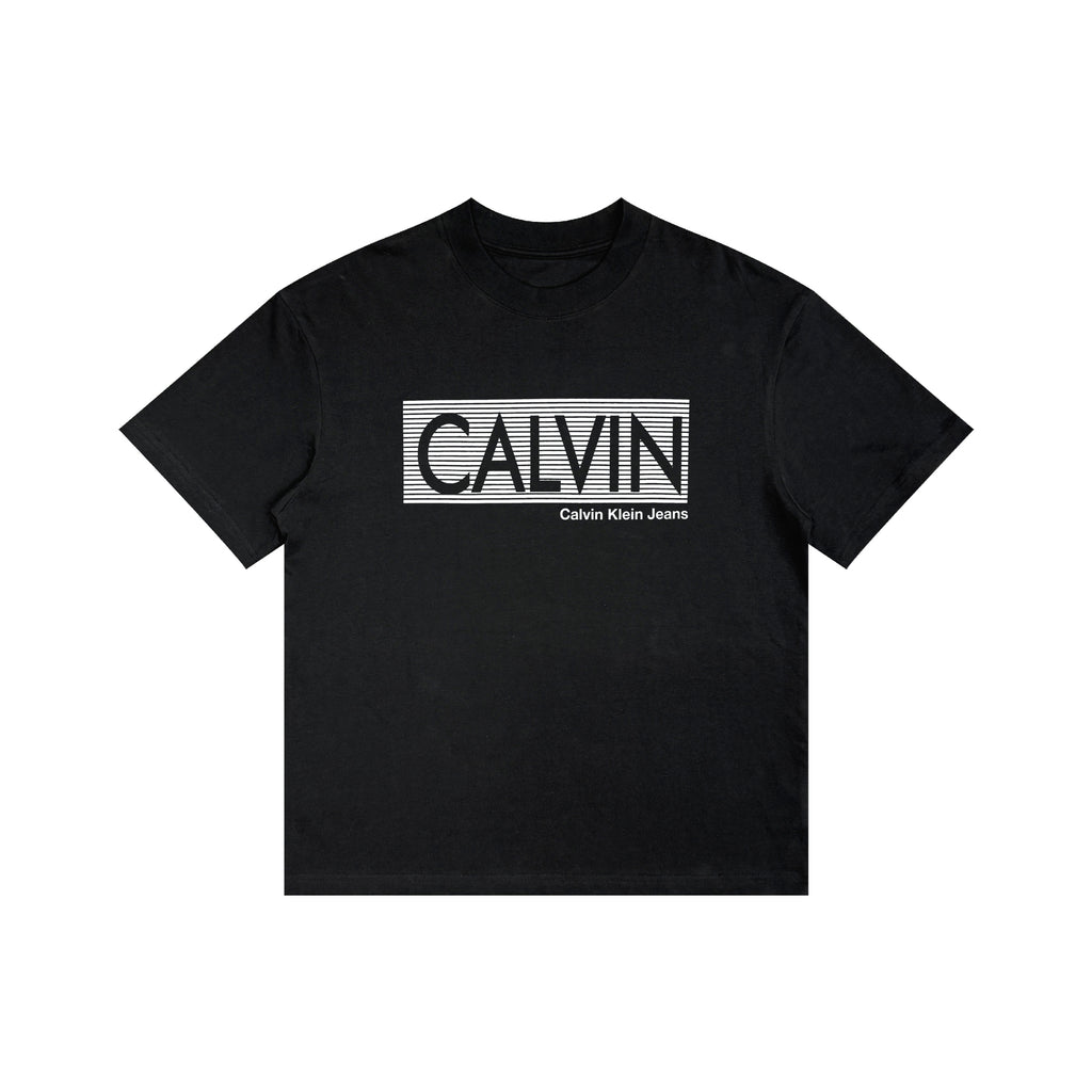 Calvin Klein Kaos Logo Seri Huruf, Unisex '"COD '" K211