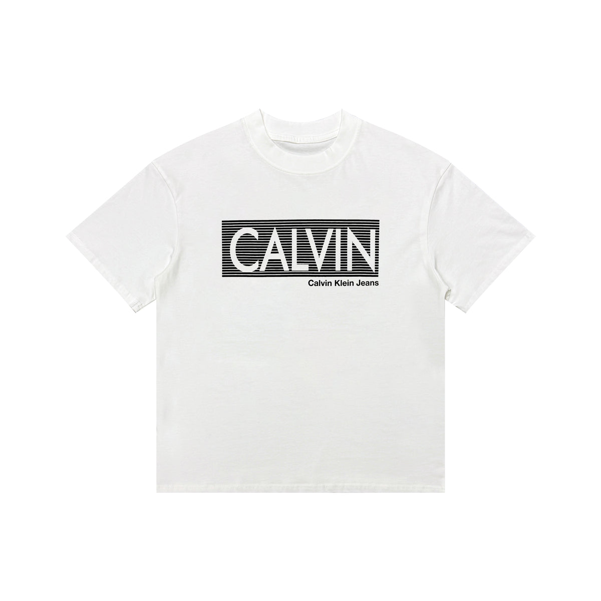 Calvin Klein Kaos Logo Seri Huruf, Unisex '"COD '" K211