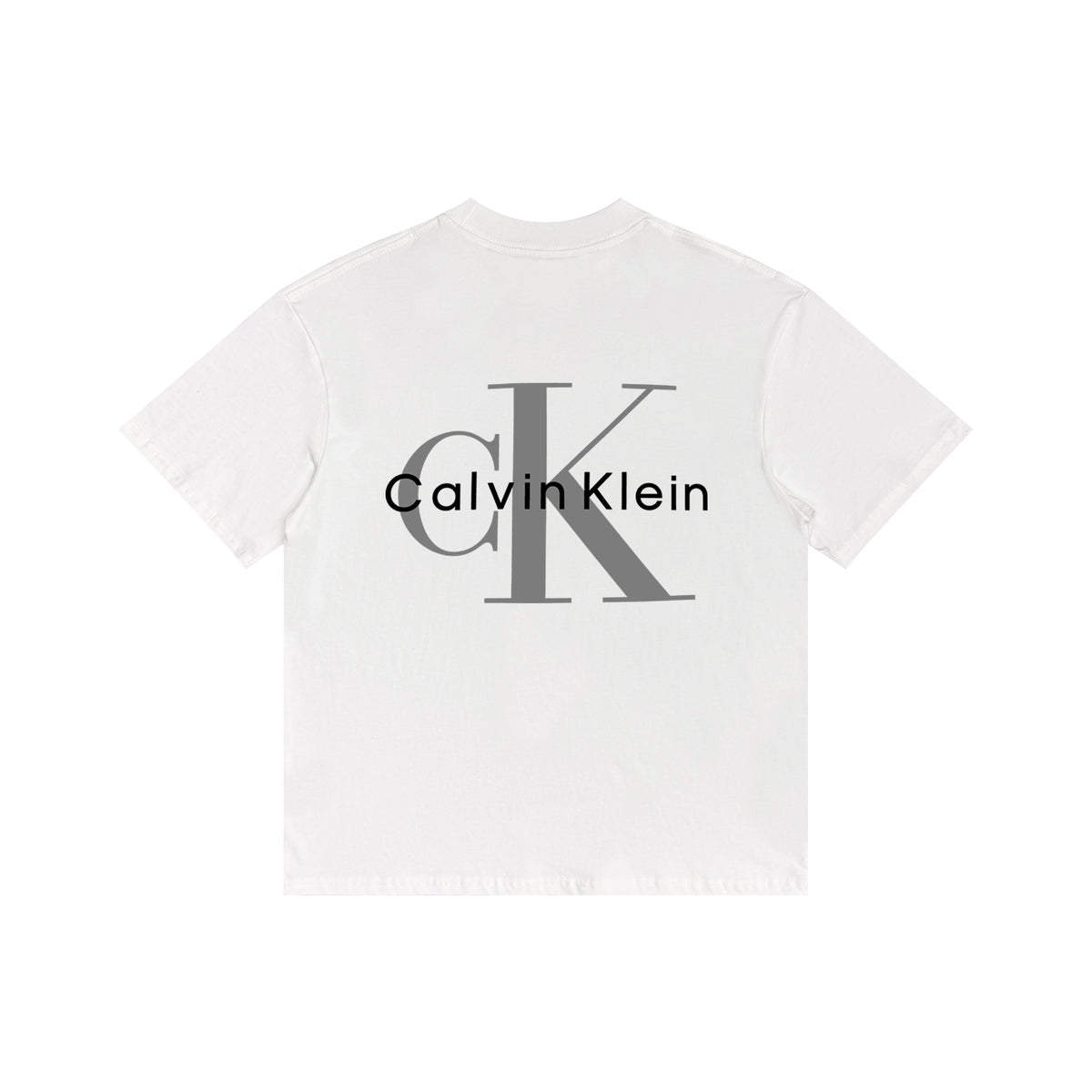 Calvin Klein Kaos Logo Seri Huruf, Unisex '"COD '" K212