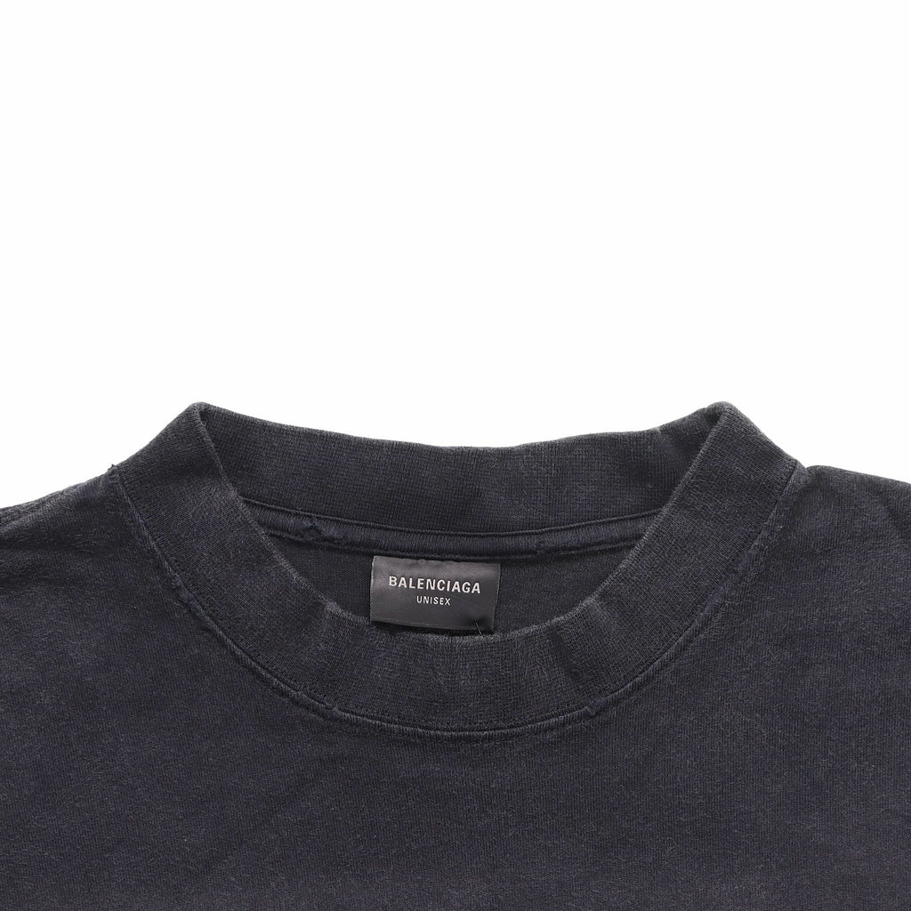 Kaos Pendek Balenciaga dengan Motif Gambar/Cetak, Cocok untuk Pria dan Wanita -BL-14