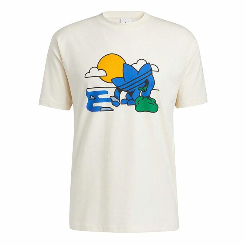 adidas Kaos Logo Seri Huruf, Unisex, COD '" AD-46