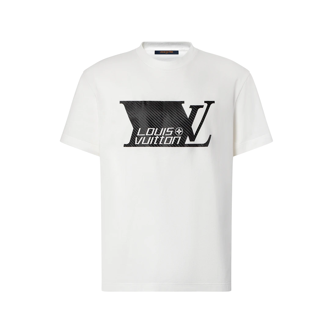 Louis Vuitton Kaos Logo Seri Huruf, Unisex '"COD '"  LV-2003