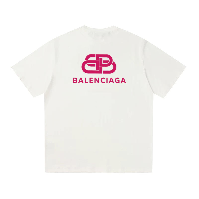 BALENCIAGA Kaos Logo Seri Huruf, Unisex '"COD '"  BA-15