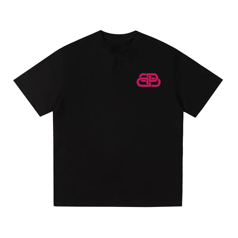 BALENCIAGA Kaos Logo Seri Huruf, Unisex '"COD '"  BA-15