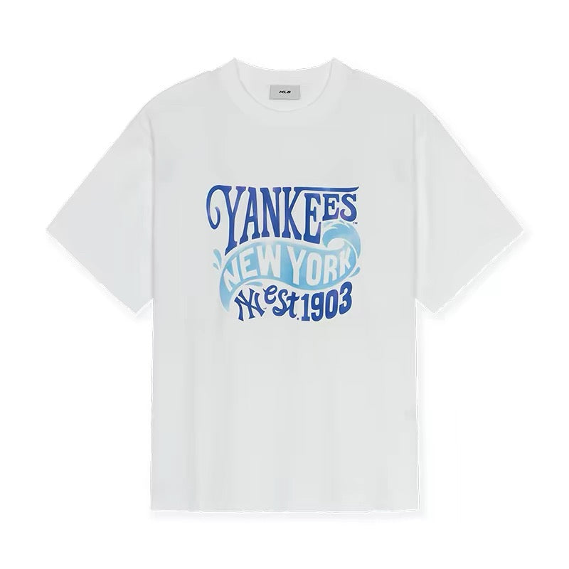 MLB Kaos Logo Seri Huruf, Unisex '"COD '" M-232 Ada 3 Pilihan Warna