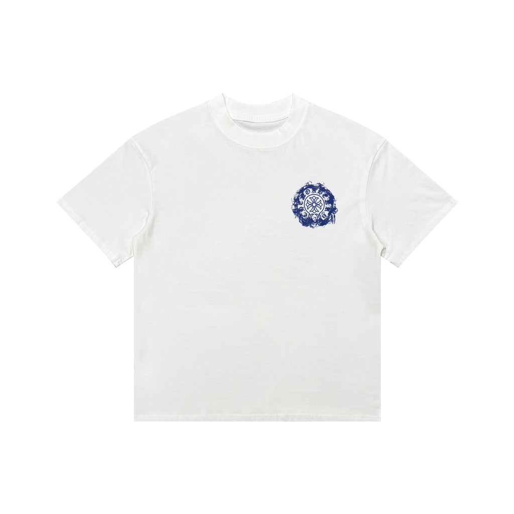 Chrome Hearts Kaos Logo Seri Huruf, Unisex '"COD '"  CH-1