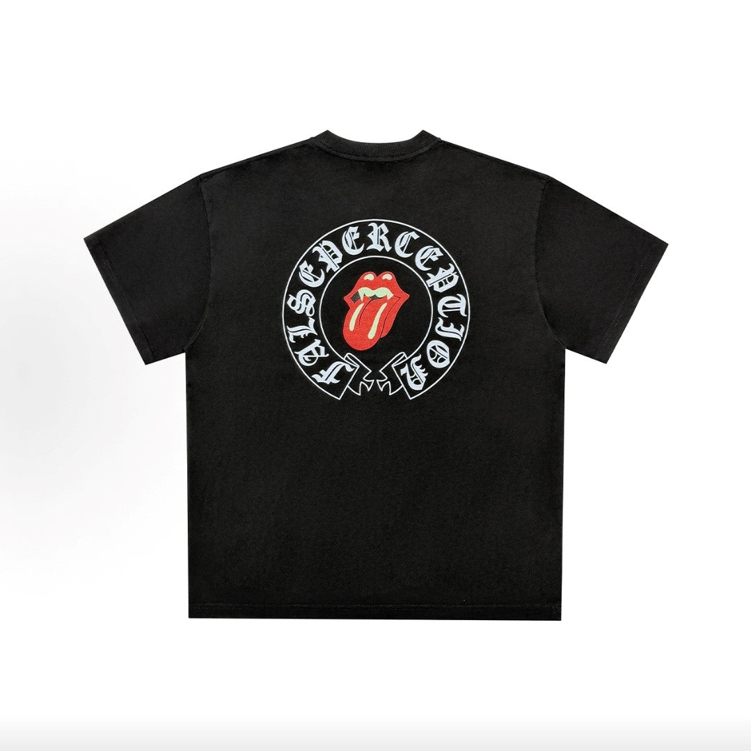 Chrome Hearts Kaos Logo Seri Huruf, Unisex '"COD '"  CH-2