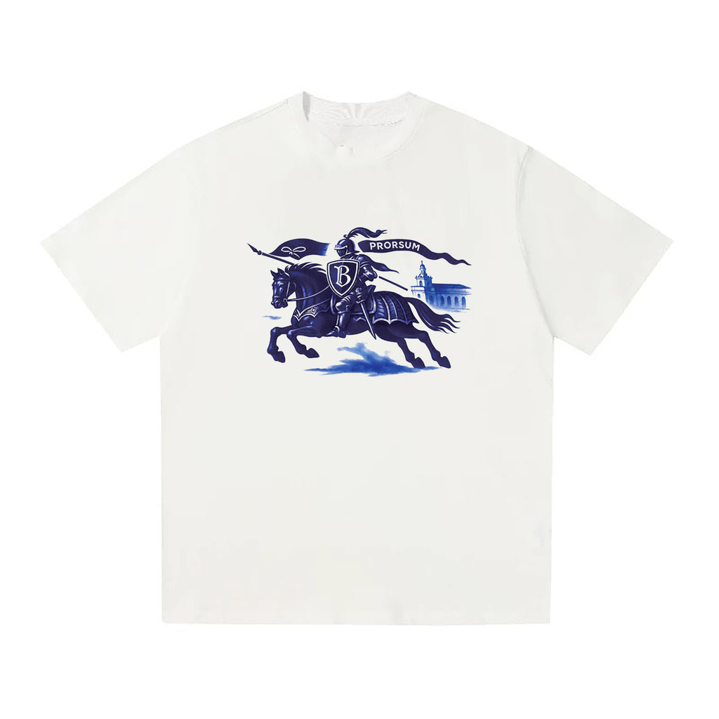 BURBERRY Kaos Logo Seri Huruf, Unisex '"COD '"  B-98