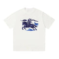 BURBERRY Kaos Logo Seri Huruf, Unisex '"COD '"  B-98