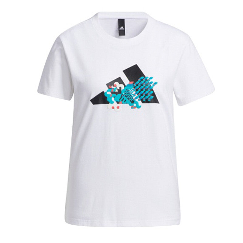 adidas Kaos Logo Seri Huruf, Unisex, COD '" AD-32