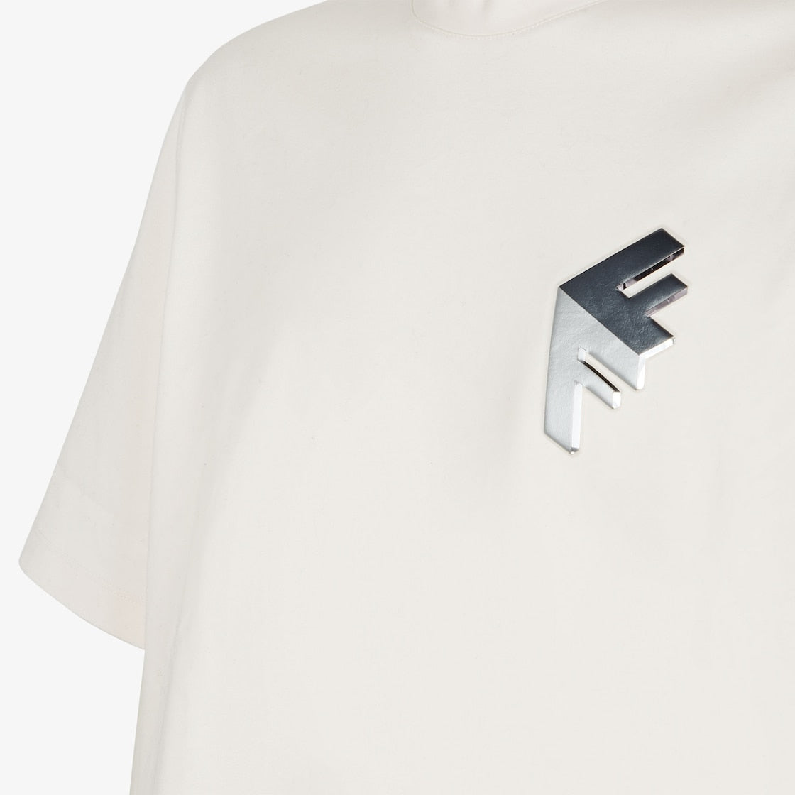 Kaos Pendek FENDI dengan Motif Gambar/Cetak, Cocok untuk Pria dan WanitaF-15
