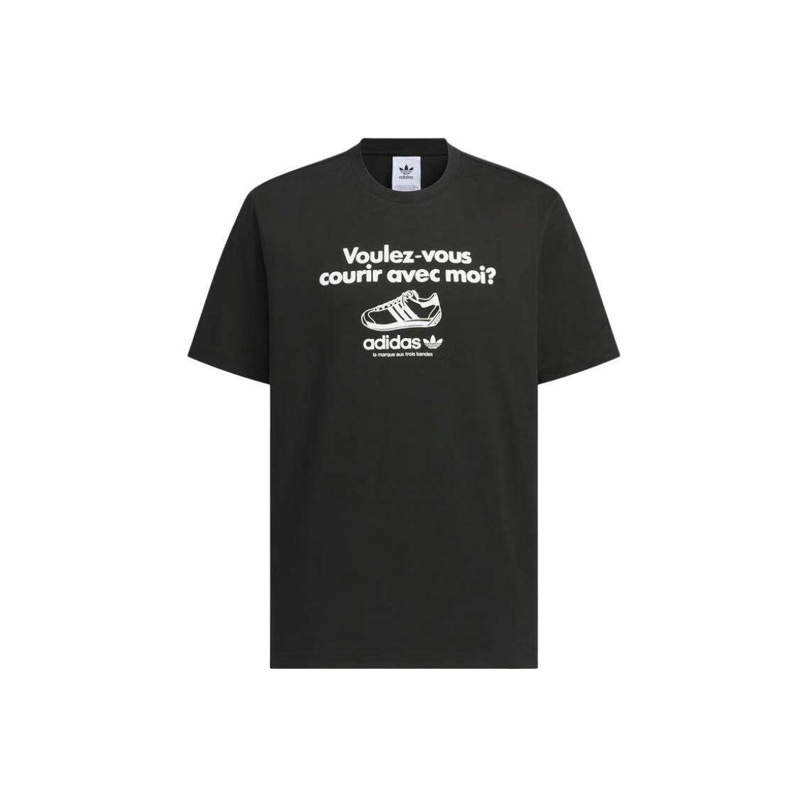 adidas Kaos Logo Seri Huruf, Unisex, COD '" AD-63