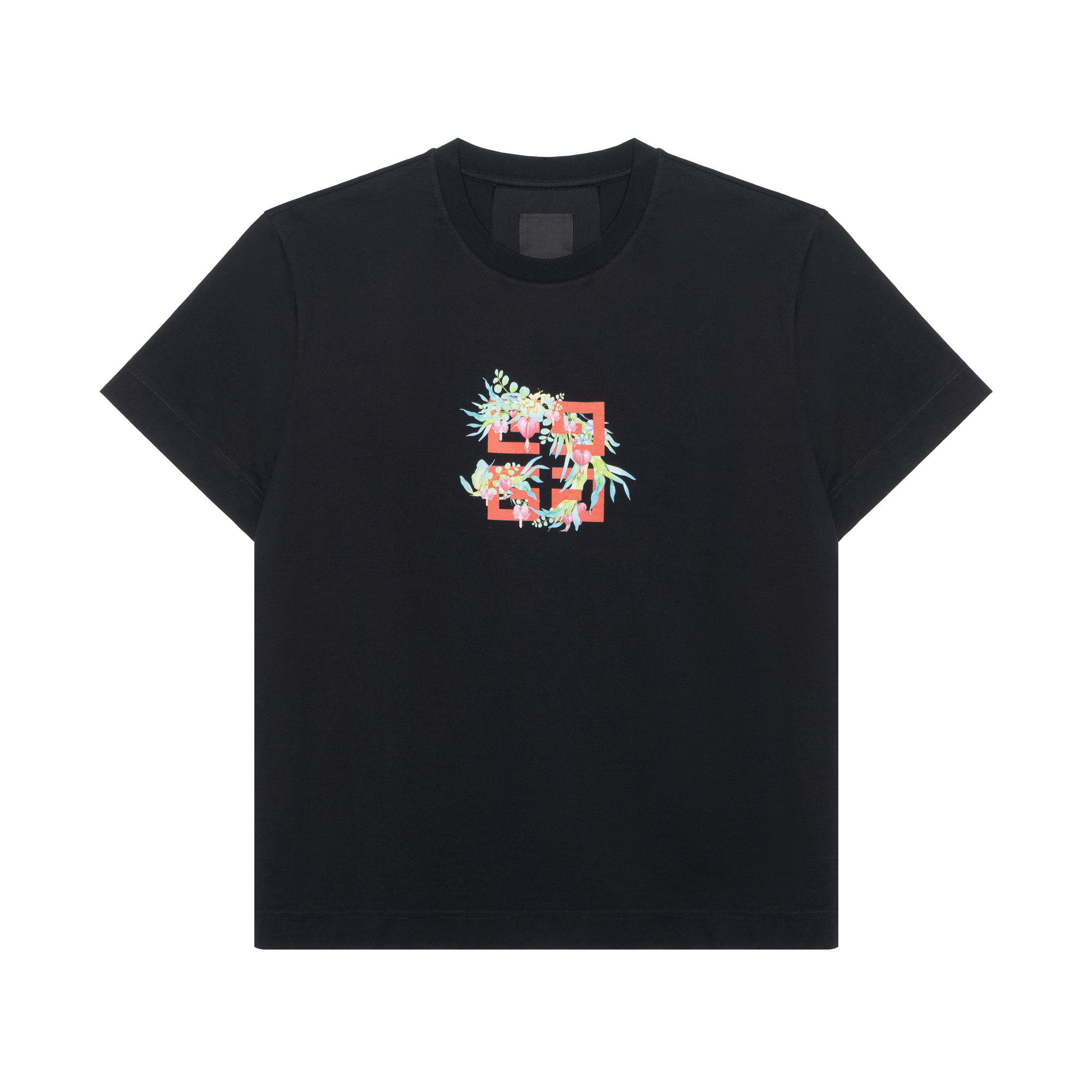 Kaos Givenchy Bermotif, Unisex -J-12