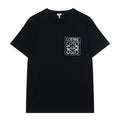 Kaos Pendek LOEWE dengan Motif Gambar/Cetak, Cocok untuk Pria dan Wanita -LE-04