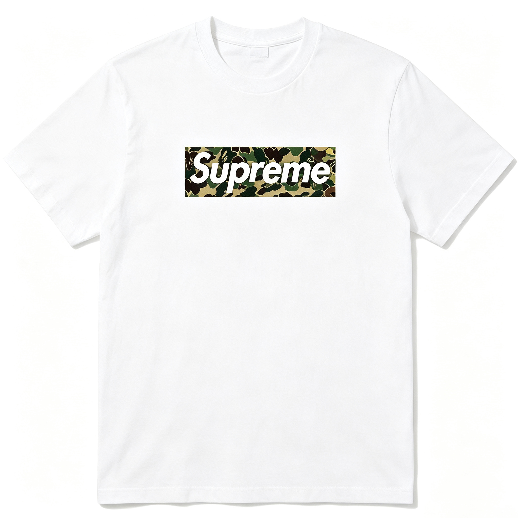SUPREME Kaos Logo Seri Huruf, Unisex 'COD'