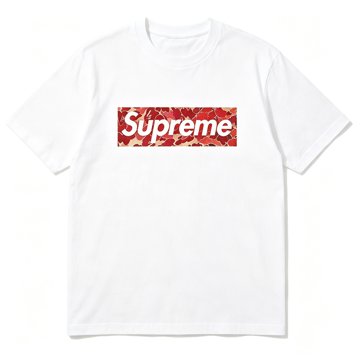 SUPREME Kaos Logo Seri Huruf, Unisex 'COD'