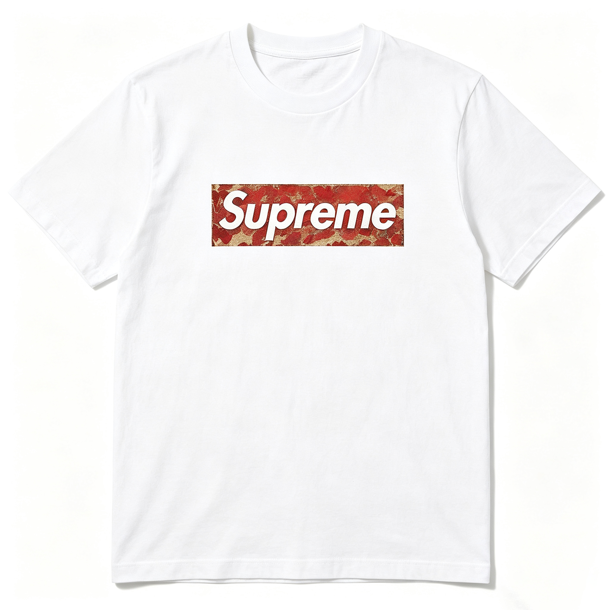 SUPREME Kaos Logo Seri Huruf, Unisex 'COD'