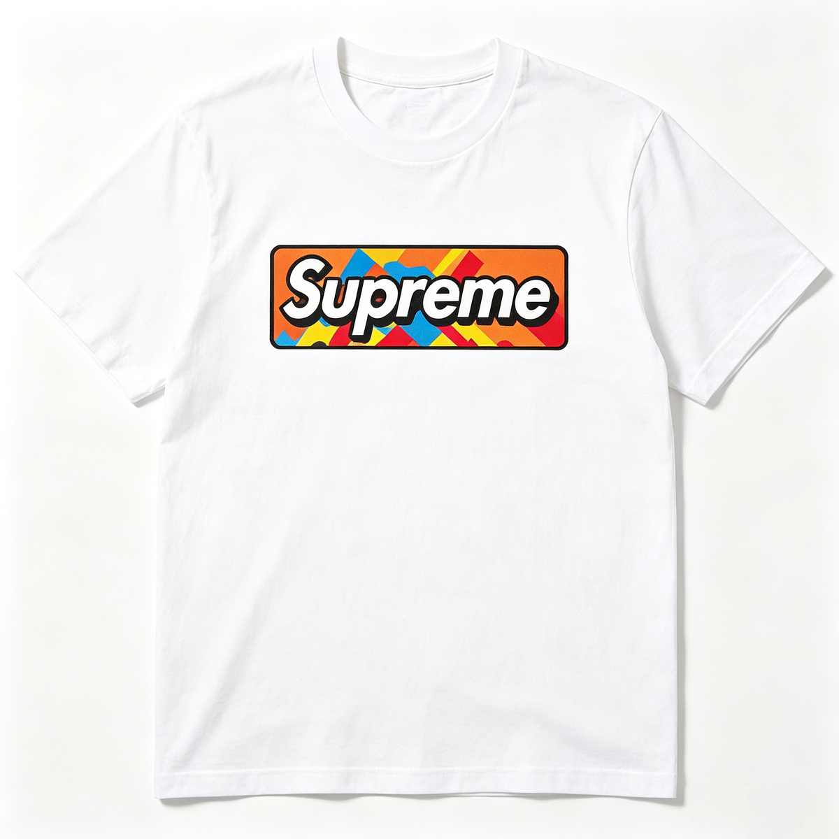 SUPREME Kaos Logo Seri Huruf, Unisex 'COD'