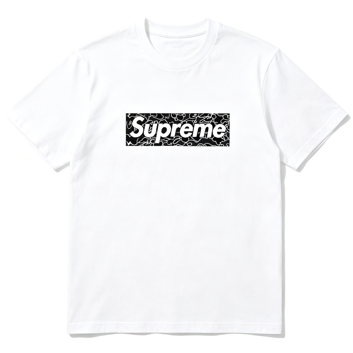 SUPREME Kaos Logo Seri Huruf, Unisex 'COD'