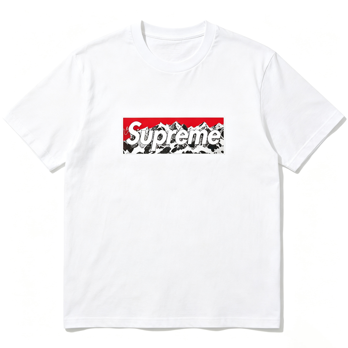 SUPREME Kaos Logo Seri Huruf, Unisex 'COD'