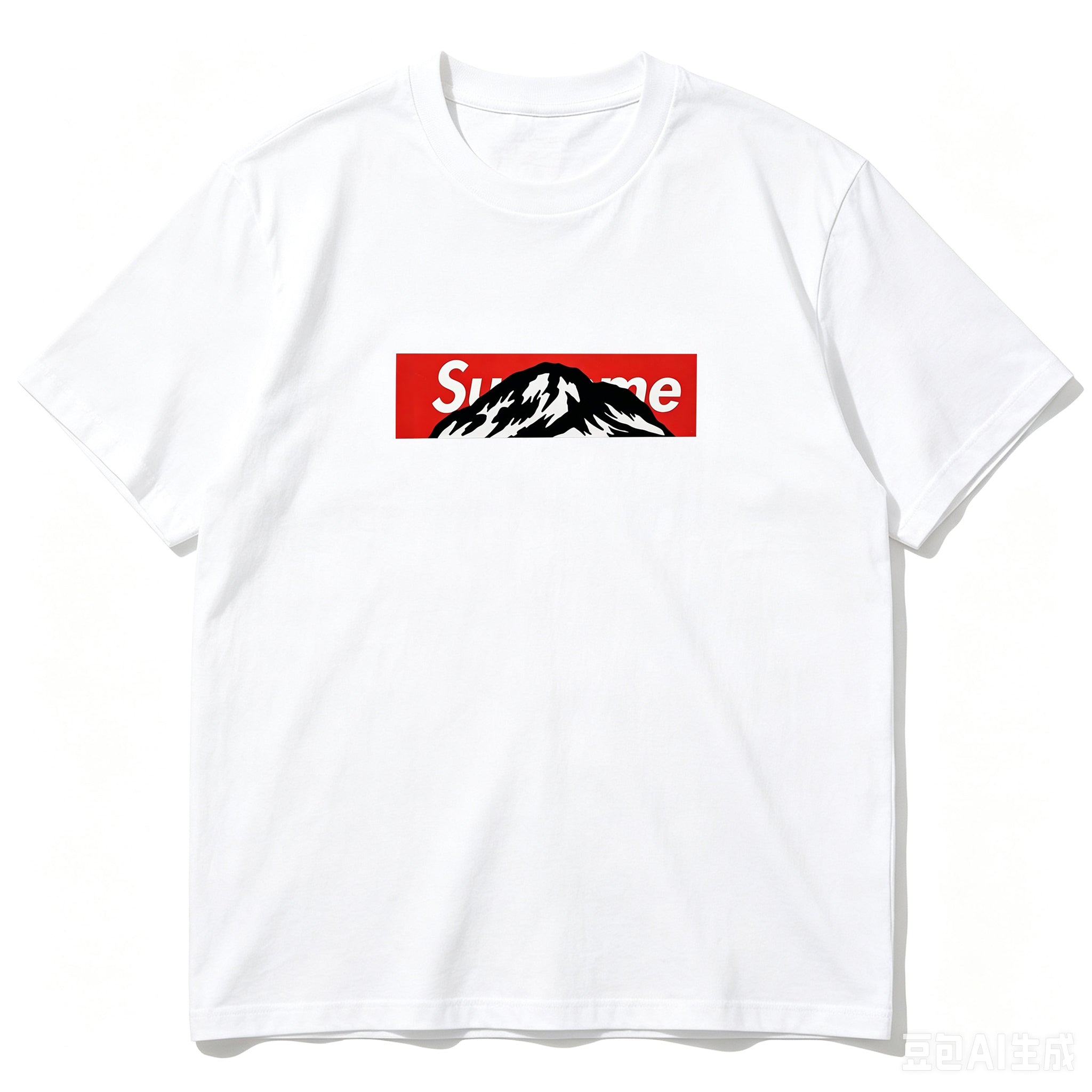 SUPREME Kaos Logo Seri Huruf, Unisex 'COD'