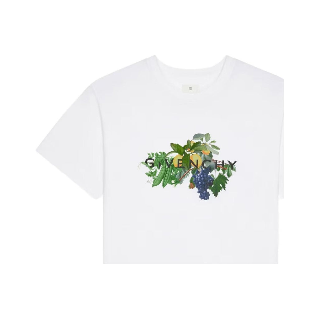 Kaos Givenchy Bermotif, Unisex -J-23