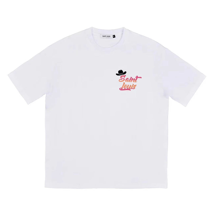 LV Kaos Logo Seri Huruf, Unisex, COD '-L-23