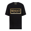 Kaos Pendek FENDI dengan Motif Gambar/Cetak, Cocok untuk Pria dan WanitaF-17