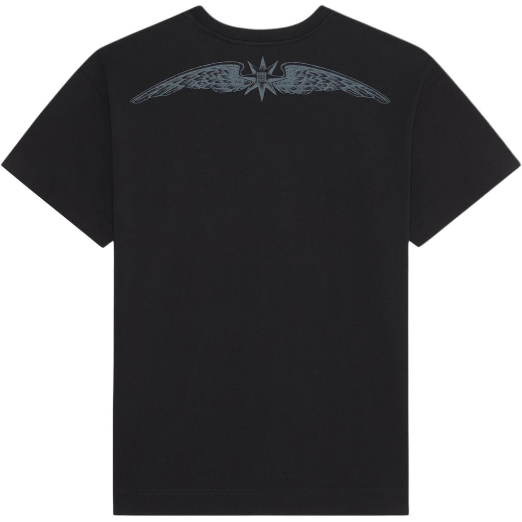 Kaos Givenchy Bermotif, Unisex -J-31