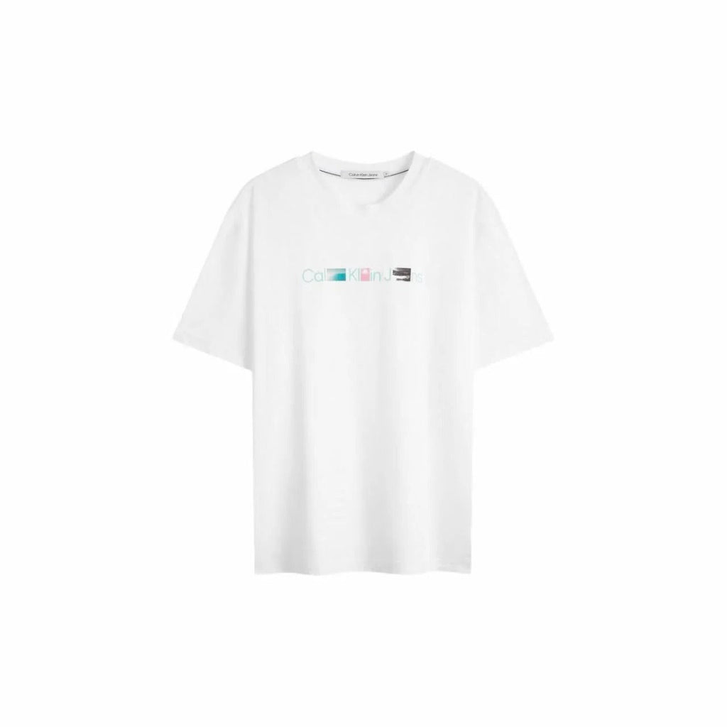 Calvin Klein Kaos Logo Seri Huruf, Unisex '"COD '" K204