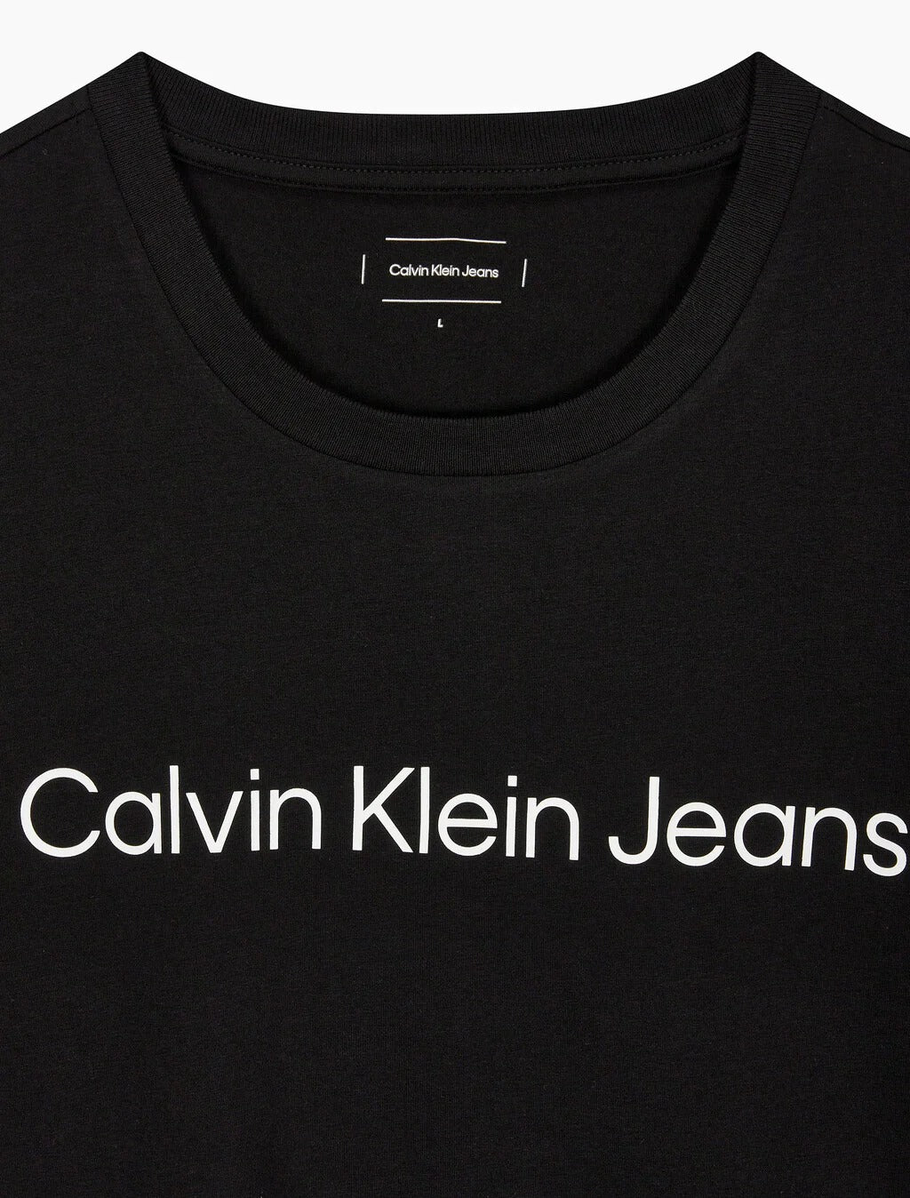 Calvin Klein Kaos Logo Seri Huruf, Unisex '"COD '" K206
