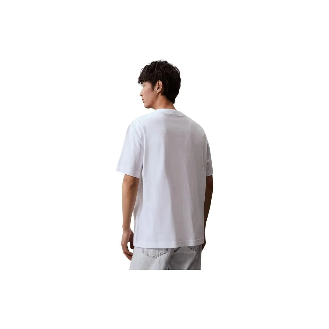 Calvin Klein Kaos Logo Seri Huruf, Unisex '"COD '" K204